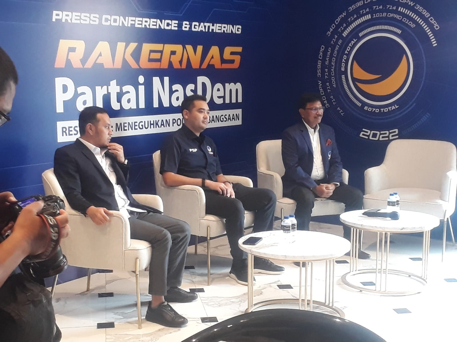 NasDem Akan  Gelar Rapat Kerja  Nasional Ini Yang Dibicarakan