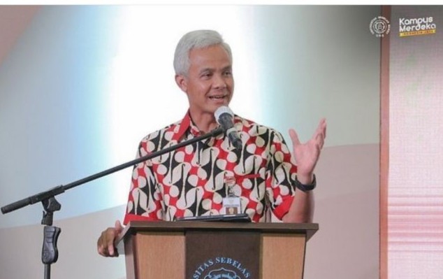 Meski Elektabilitasnya Tertinggi Di Survei Capres, Ganjar Tegaskan Tetap Fokus Kerja