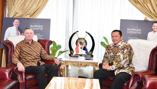 Terima Dubes Selandia Baru, Ketua MPR RI  Ajak Investor Selandia Baru Investasi di IKN Nusantara