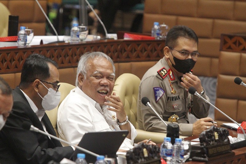 Komisi V DPR Raker Dengan Menhub,Men PUPR, Kakorlantas Polri