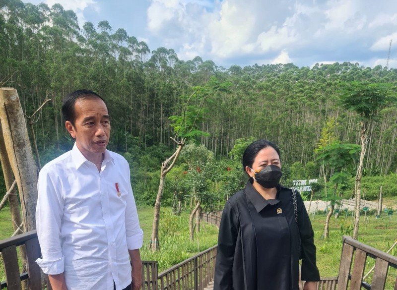 Puan Seharian Bersama Jokowi Tinjau IKN Nusantara Hingga Kunker Ke Samarinda