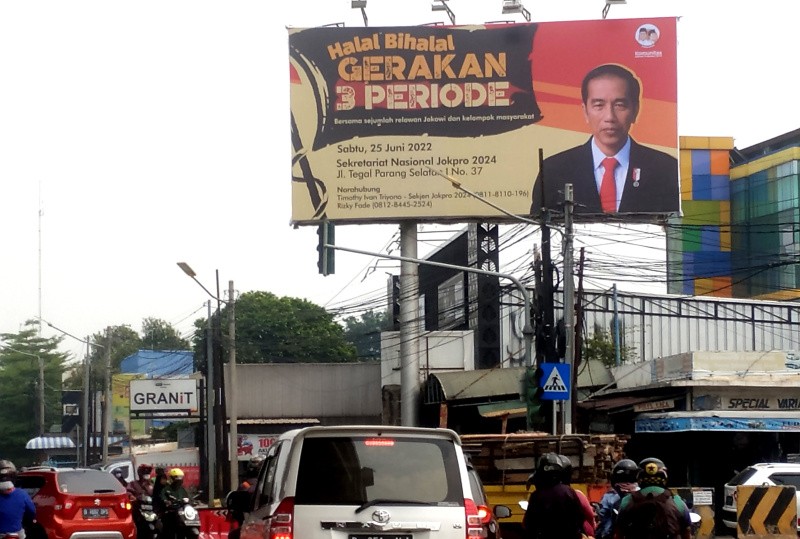 Billboard Halalbihalal Gerakan 3 Periode