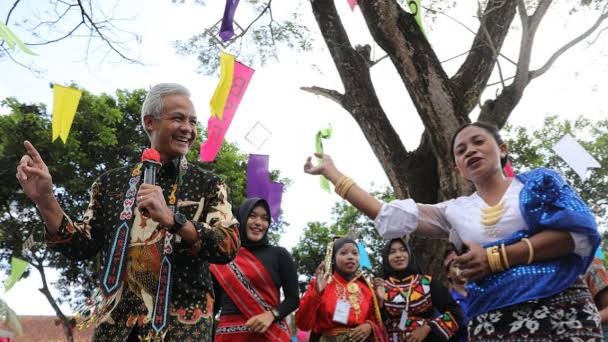 Aksi Ganjar Pranowo Mendadak Jadi Sutradara