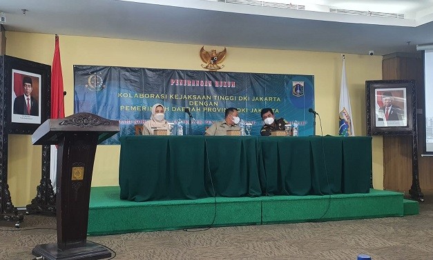 Kejati DKI Sampaikan Pemahaman Hukum Kepada Para SKPD dan Lurah Terkait Korupsi dan Restorative Justice