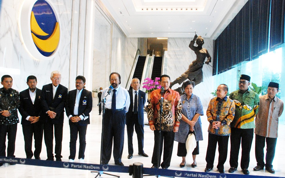 Pimpinan MPR Silahturahmi Kebangsaan Ke Partai NasDem