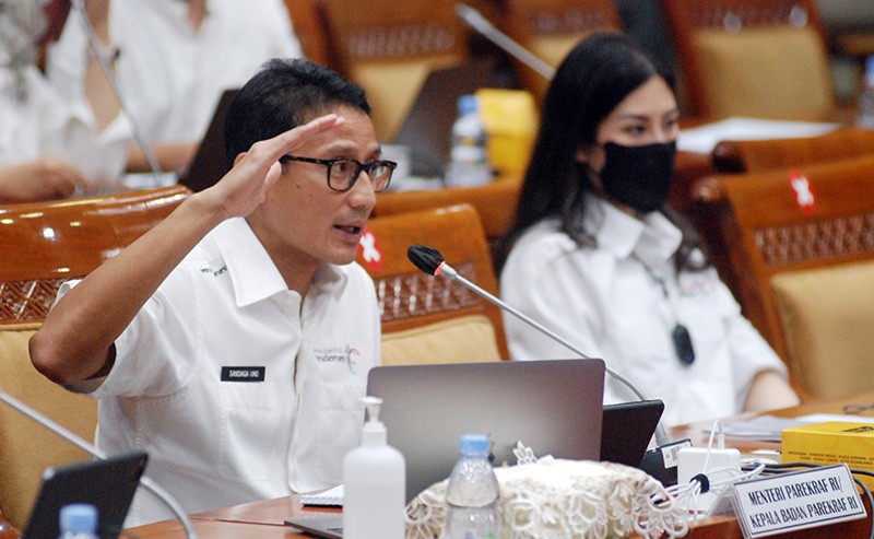 Menparekraf Raker Dengan Komisi X DPR