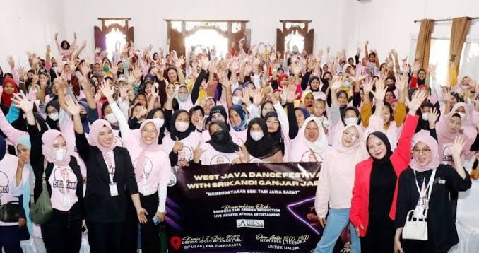 Lewat West Java Dance Festival, Srikandi Jabar Kenalkan Ganjar Pranowo ke Milenial