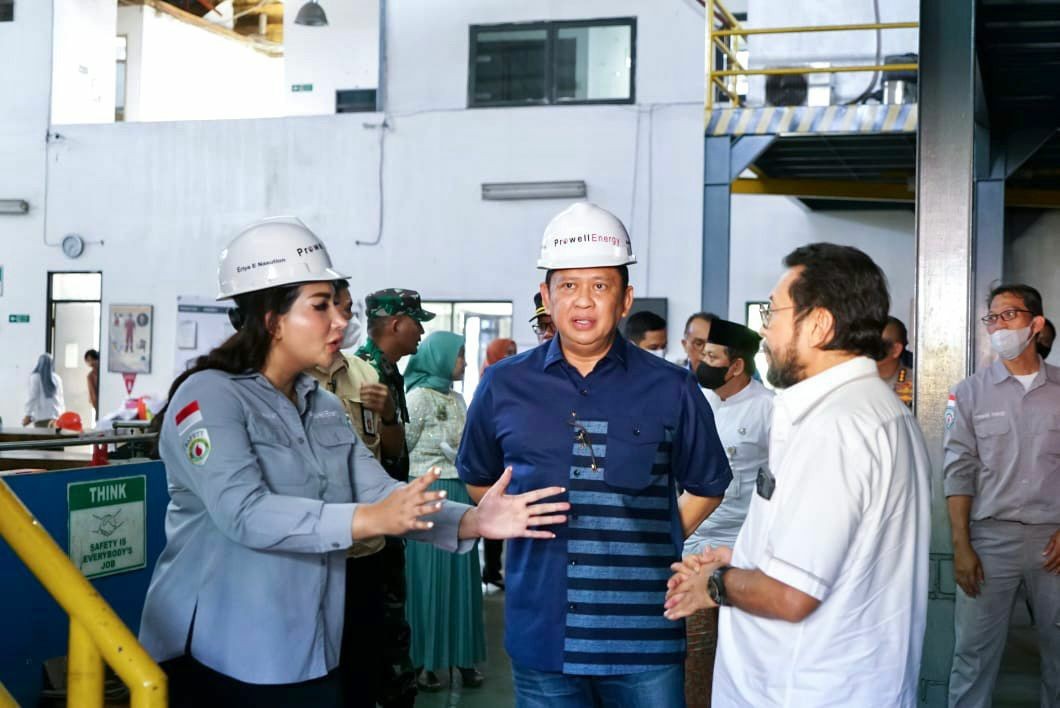 Kunjungi PT Prowell Energy Indonesia, Ketua MPR RI Dorong Perusahaan Nasional Bangkitkan Perekonomian