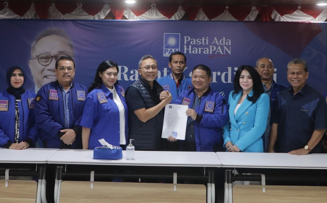Jelang Pendaftaran Pemilu, Partai UKM Indonesia Bergabung ke PAN
