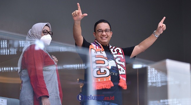 Gubernur Anies Baswedan Meresmikan Jakarta International Stadium (JIS)