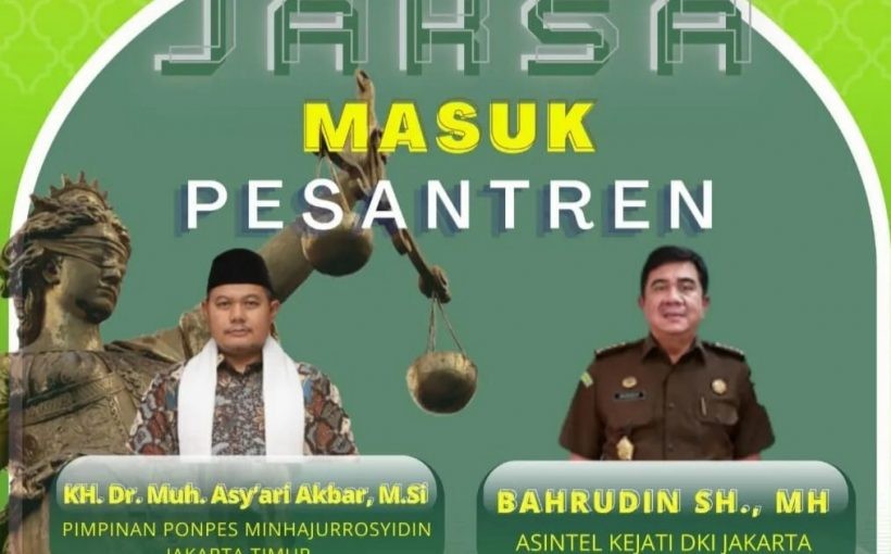 Jaksa Masuk Pesantren, Kejati DKI Beri Penyuluhan Hukum Bagi Santri
