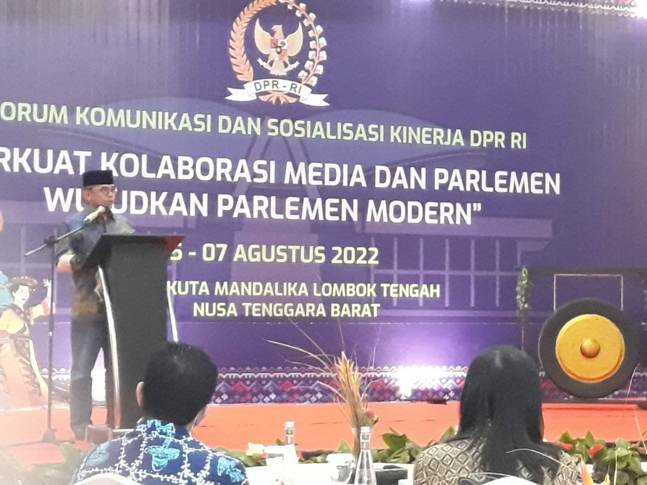 Wujudkan Parlemen Modern, Setjen DPR RI Harap KWP Bantu Informasikan ke Publik