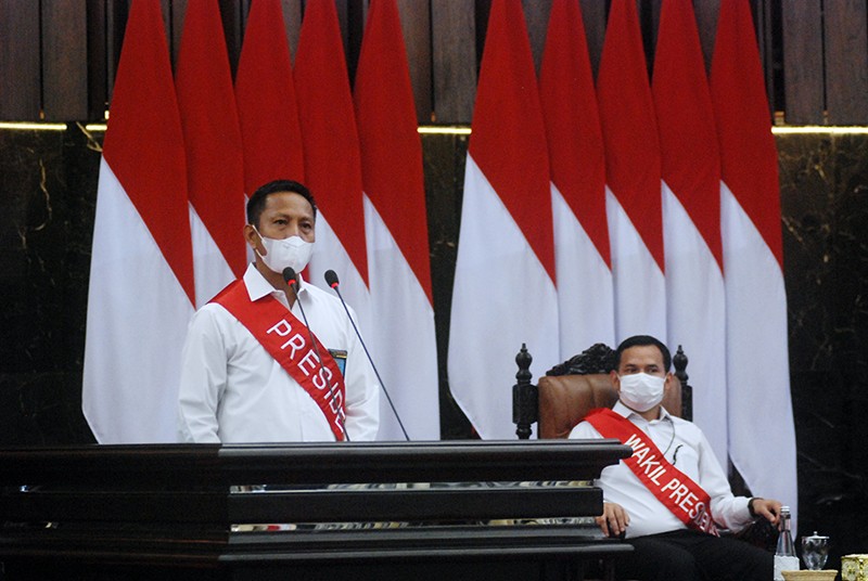 Gladi Kotor Pidato Presiden Di DPR