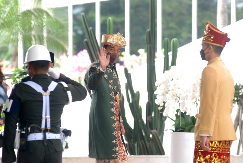 Presiden Joko Widodo Hadiri Sidang Tahunan MPR RI Tahun 2022