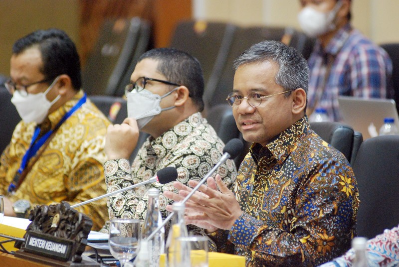 Badan Legislasi DPR RI Rapat Dengan Wamenkeu