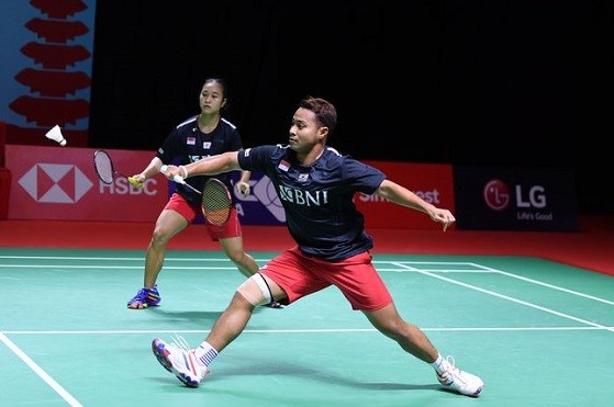 Raihan/Lisa Kandaskan China Taipei di Partai Perdana Kejuaraan Dunia BWF 