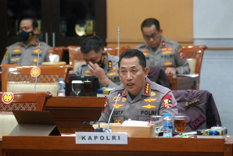 Kapolri RDP Dengan Komisi III DPR Terkait Kasus Sambo