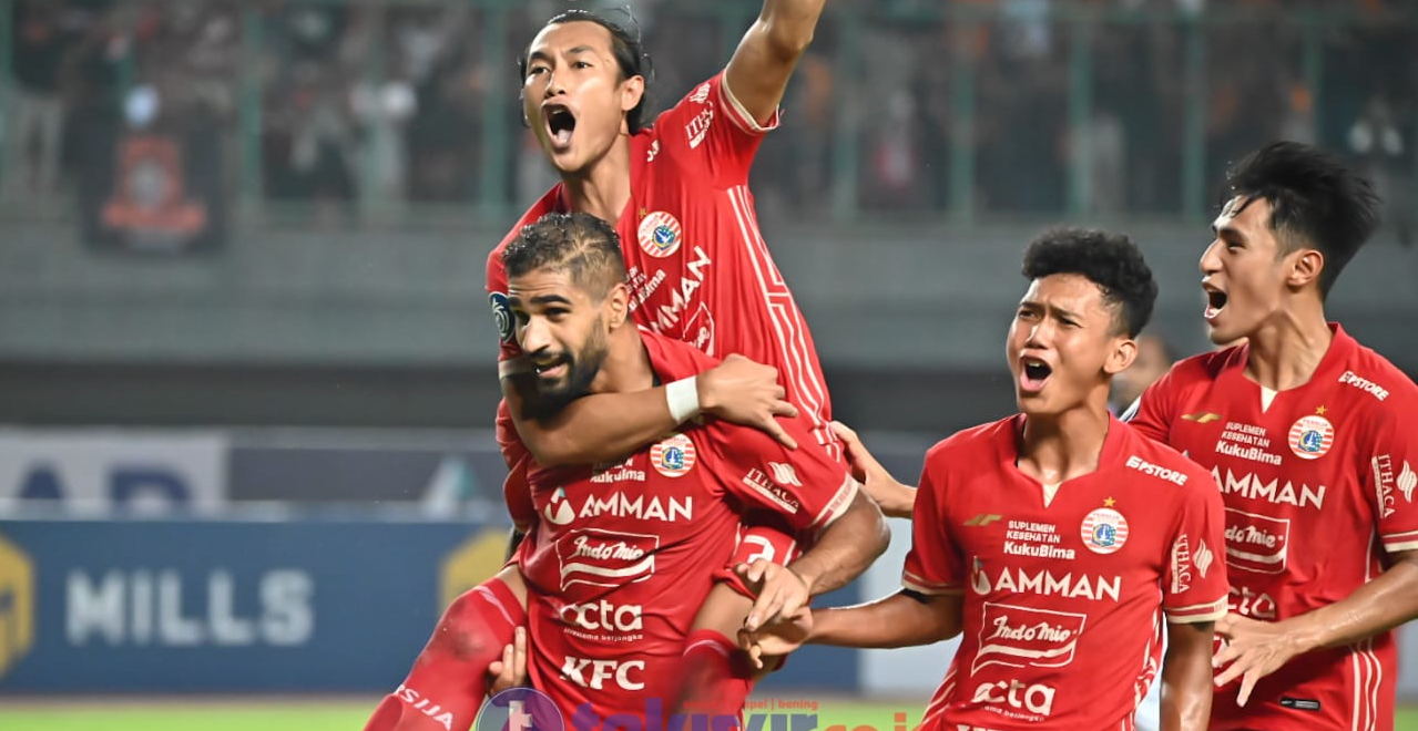 FOTO: Persija Jakarta Menang 1-0 atas Persita Tangerang