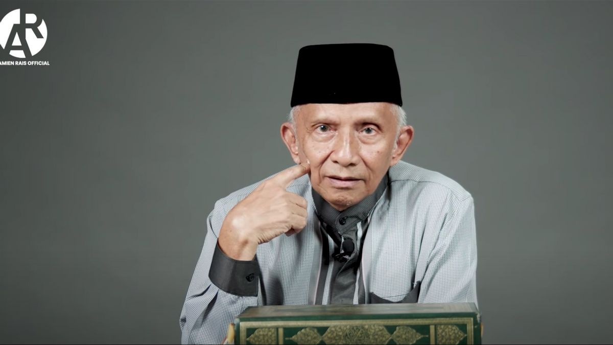 Di Rakernas PAN, Zulhas Doakan Amien Rais 