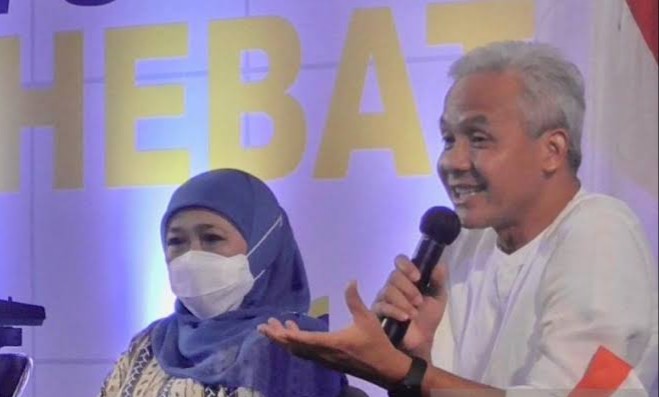 Di Puncak Popularitas, Ini Komentar Ganjar Pranowo dan Khofifah