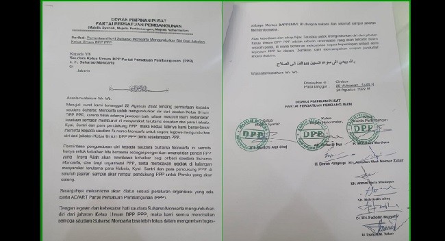 Makin Terpojok, Tiga Majelis PPP Termasuk Putra Mbah Moen Kembali Minta Suharso Mundur dari Kursi Ketum