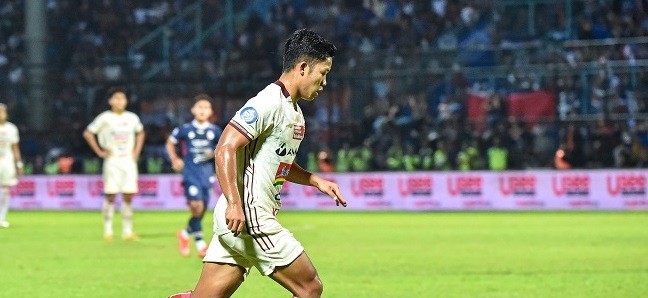 FOTO: Persija Jakarta Sudahi 19 Tahun Puasa Menang atas Arema FC di Stadion Kanjuruhan