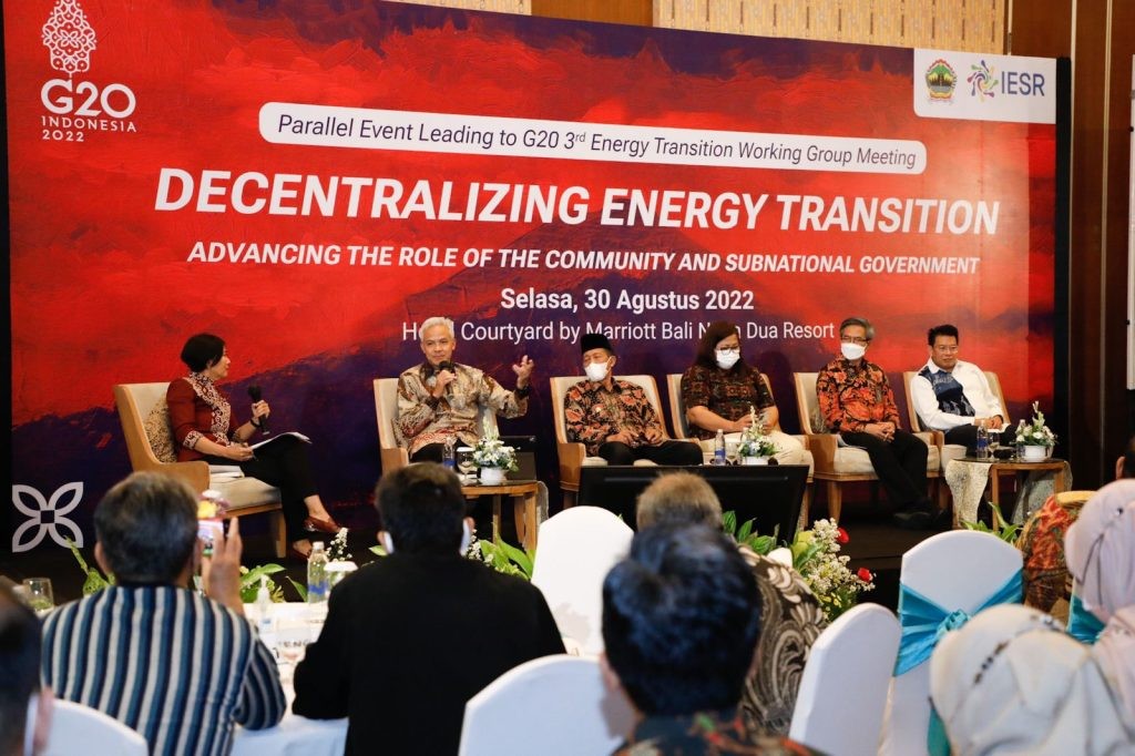 Ganjar Pranowo Komitmen Kembangkan EBT Demi Masa Depan