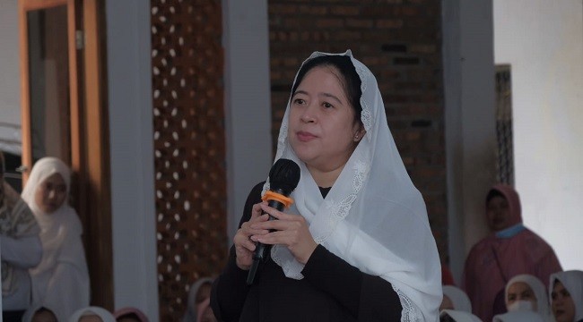Kunjungi Ponpes Mahasina Bekasi, Puan: Santri Adalah Calon Pemimpin Indonesia