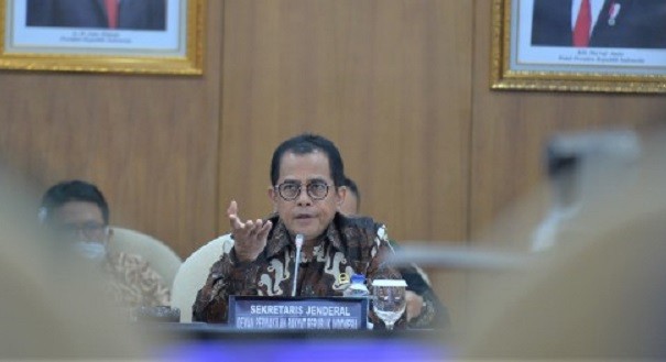 Sekjen DPR Gelar Rapat Koordinasi Panitia Penyelenggara P20