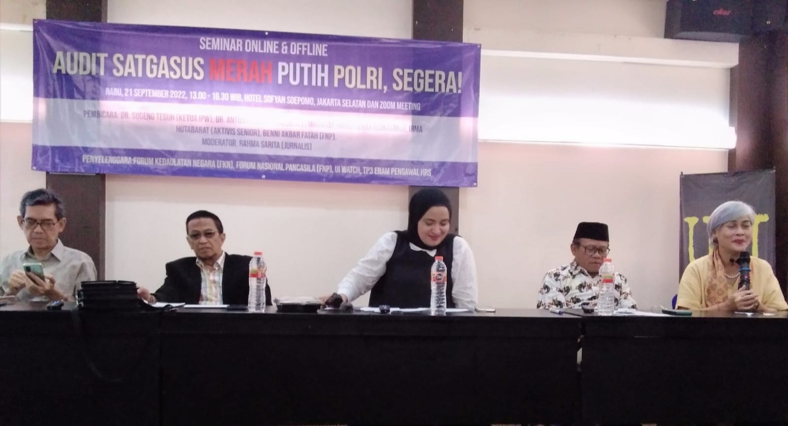 Presiden Didesak Bentuk Tim Independen Untuk  Audit Satgasus Polri