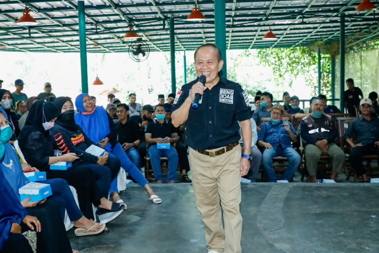 Bangkitkan Semangat Rakyat Bogor, Syarief Hasan Dorong untuki Aktif di Pemilu 2024