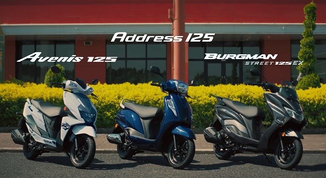 Suzuki Kenalkan 3 Model Motor 125CC