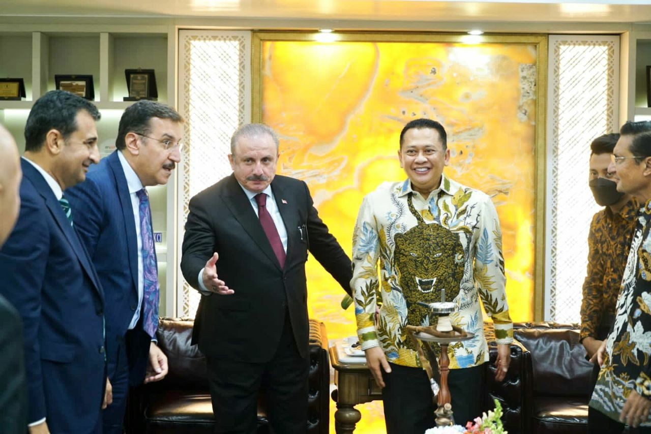 Terima Ketua Parlemen Turki, Ketua MPR RI Dorong Peningkatan Investasi Turki di Indonesia