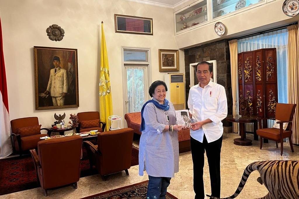Hasto Sanggah Pertemuan Jokowi-Megawati Disebut Berkaitan Deklarasi Anies