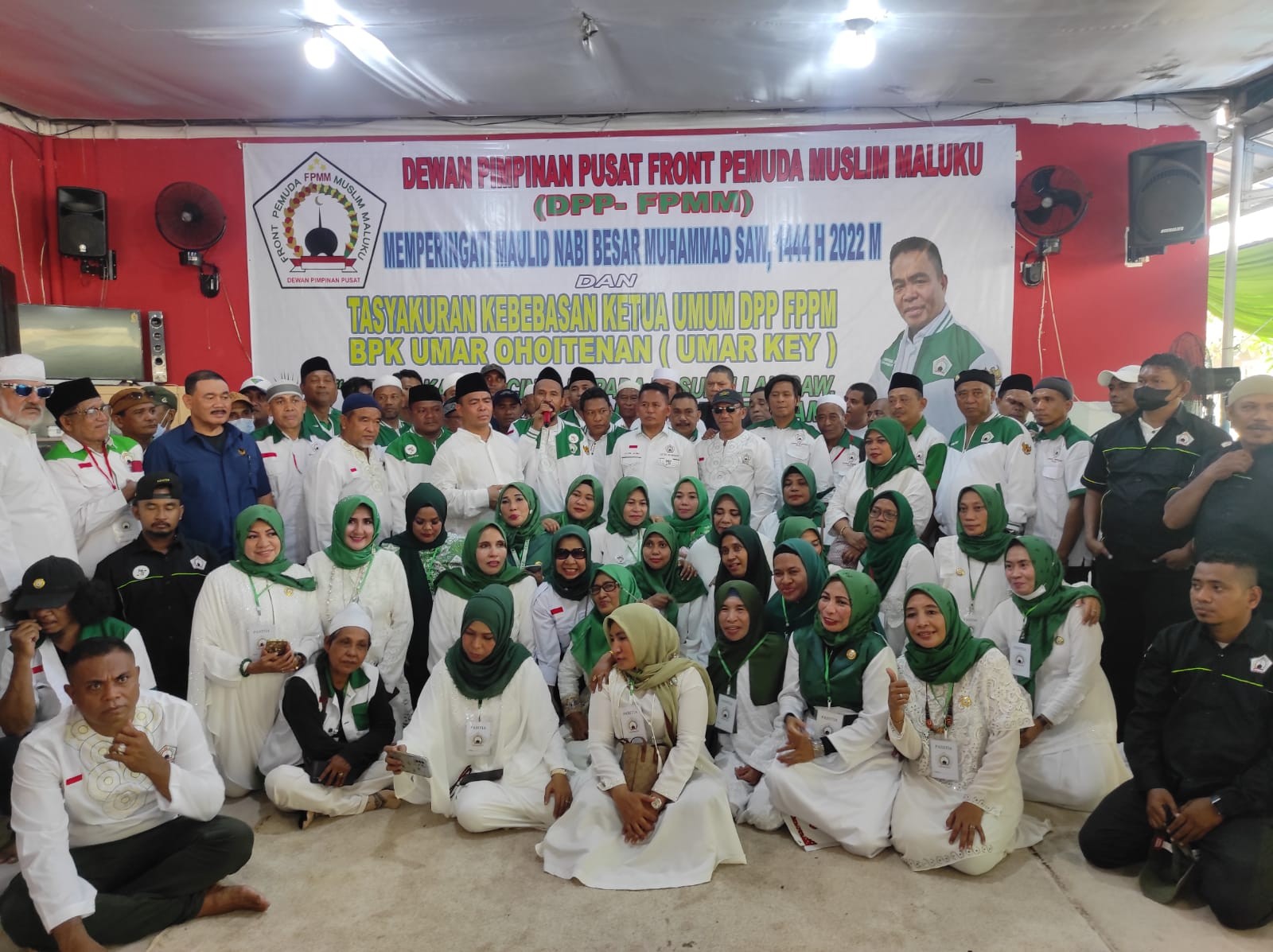 Bebas, Umar Kei Gelar Santunan Anak Yatim dan Rayakan Maulid Nabi