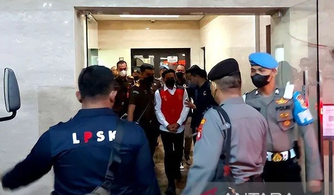 Sidang Perdana, Bharada E Dikawal LPSK Menuju PN Jaksel