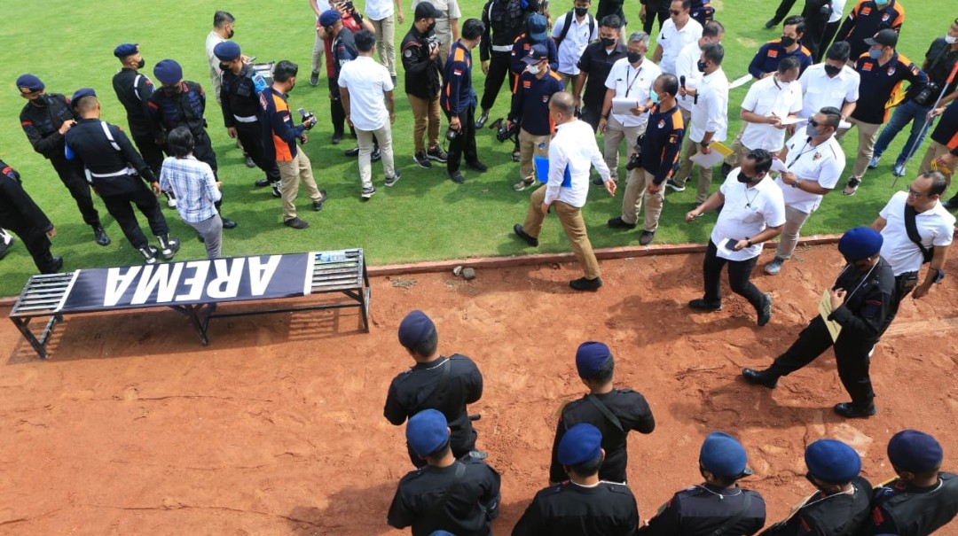 Polri Gelar Rekonstruksi Tragedi Kanjuruhan, 30 Adegan Diperagakan