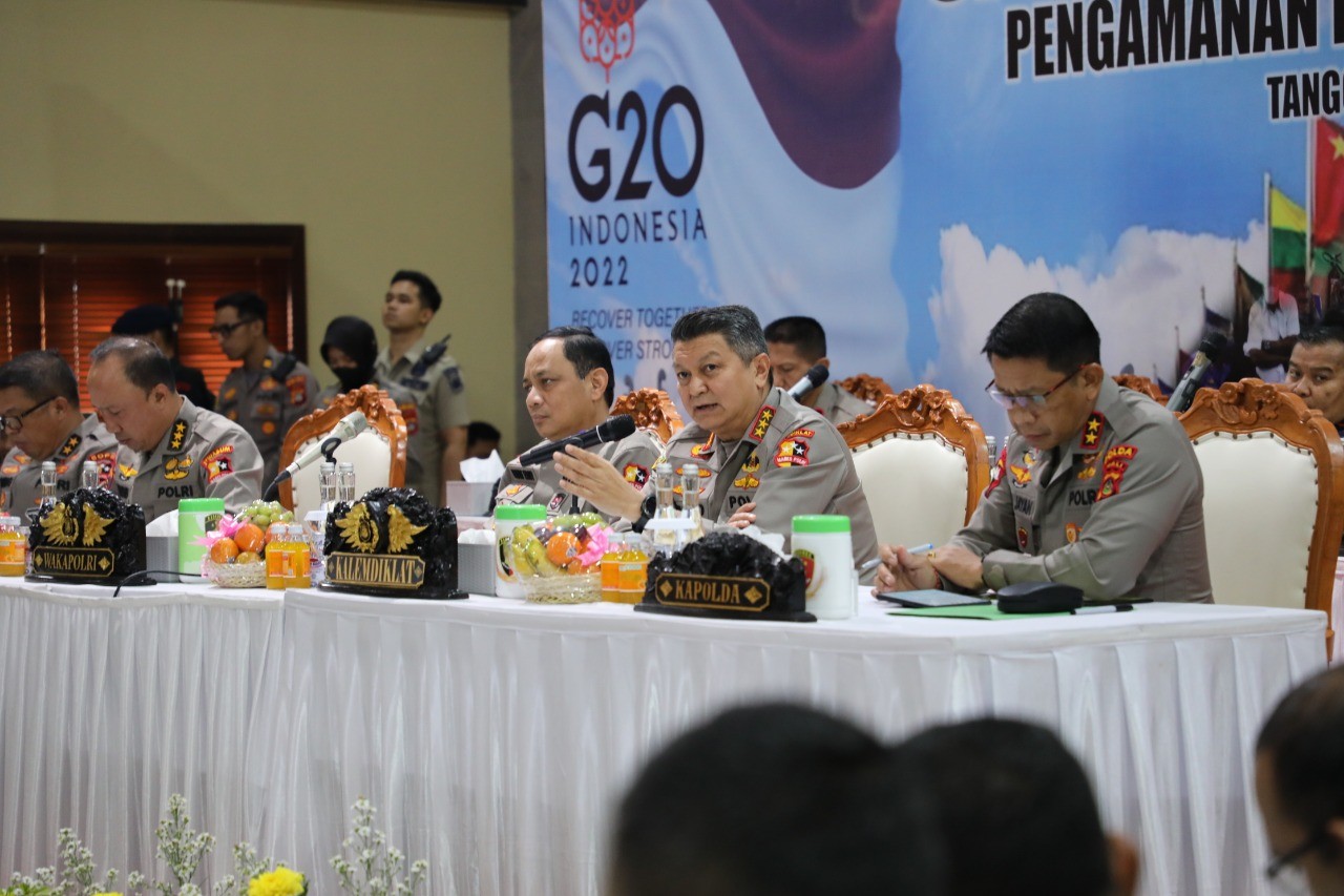 Tactical Floor Game Jadi Sarana Polri Matangkan Pengamanan G20