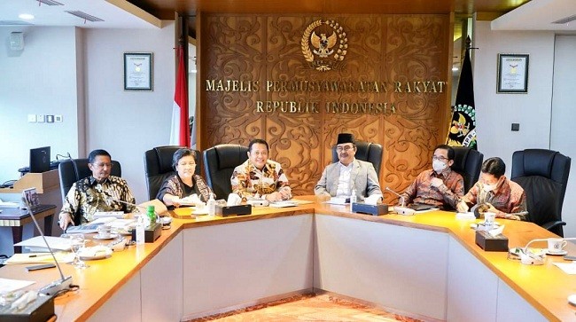 Terima Forum Aspirasi Konstitusi MPR RI, Ketua MPR RI Dukung Kajian Utusan Golongan Masuk MPR RI