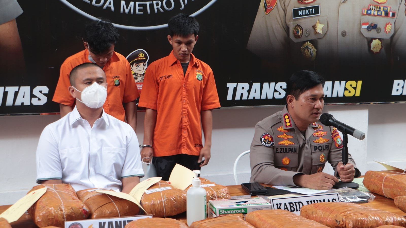 Bakal Tahun Baru, Peredaran 112 Kilogram Ganja Digagalkan Polda Metro Jaya