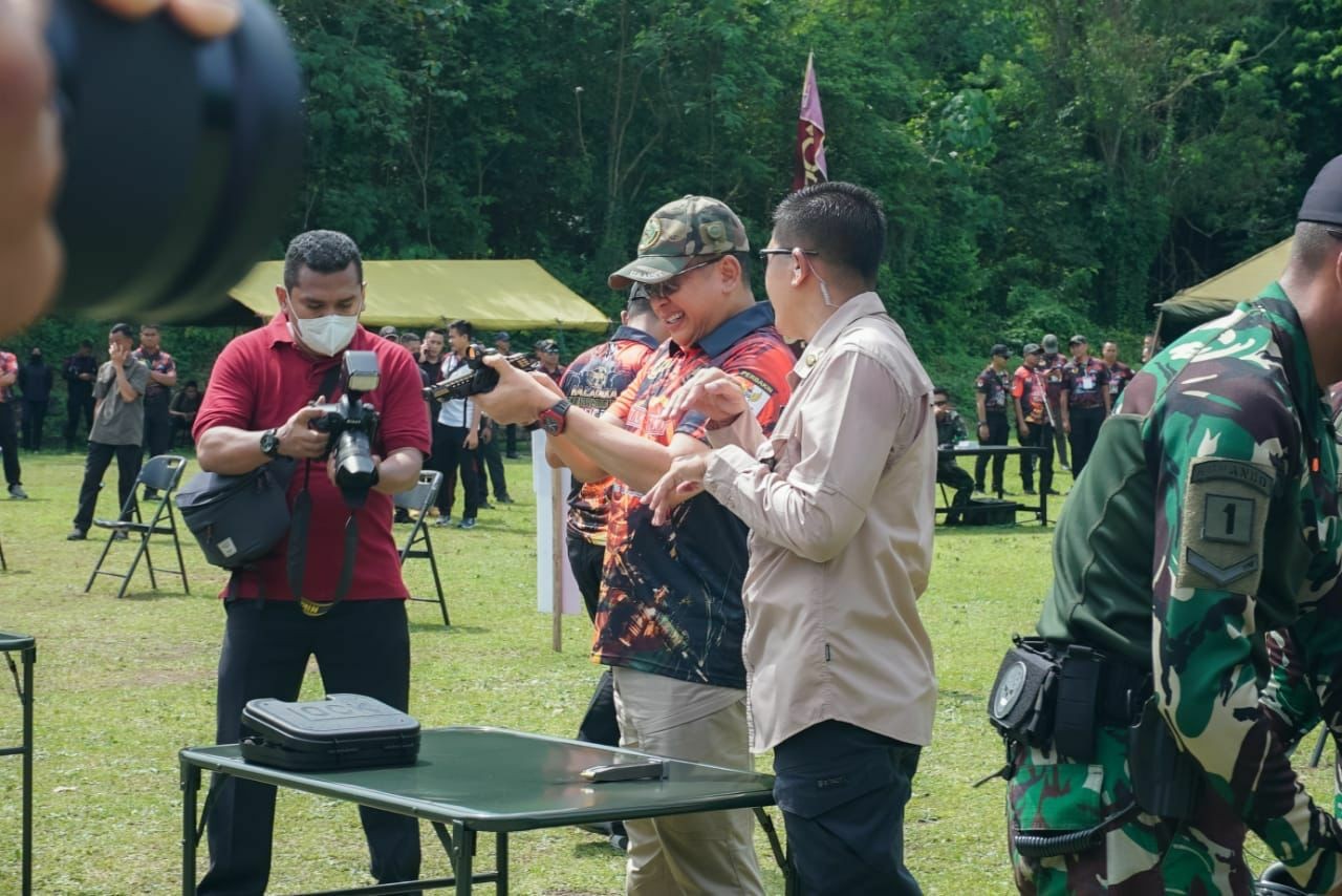 Ketua MPR RI Raih Juara III Kejuaraan Menembak Kopassus Open Championship 2022