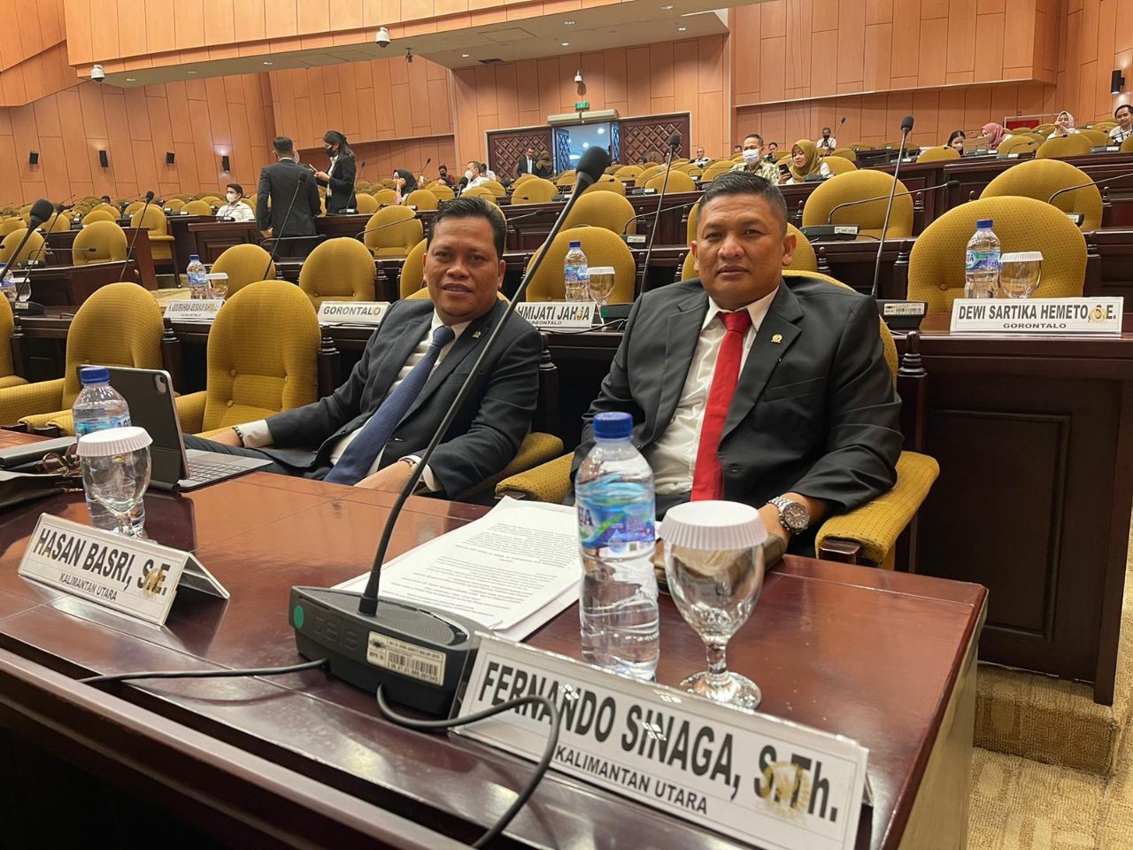 Di Sidang Paripurna, Senator Fernando Sinaga Sampaikan Masalah Tata Ruang di Tarakan dan Malinau
