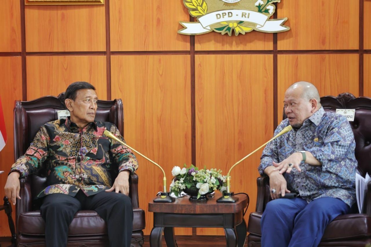 Ketua DPD RI dan Dewan Pertimbangan Presiden Bahas Persoalan Bangsa