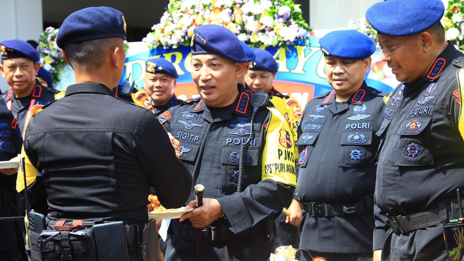 Kapolri di HUT Brimob ke-77: Semoga Sukses Mengamankan KTT G20