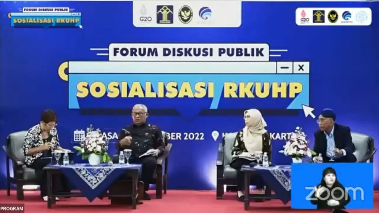 Kemenkominfo Sosialisasikan RUU KUHP, Begini Pandangan Sejumlah Akademisi