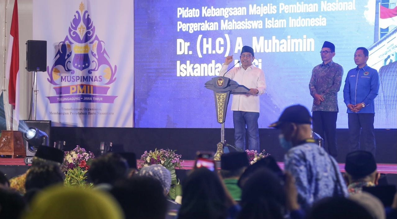 Gus Muhaimin: Kepemimpinan Unggul dan Mulia Hanya akan Lahir dari PMII