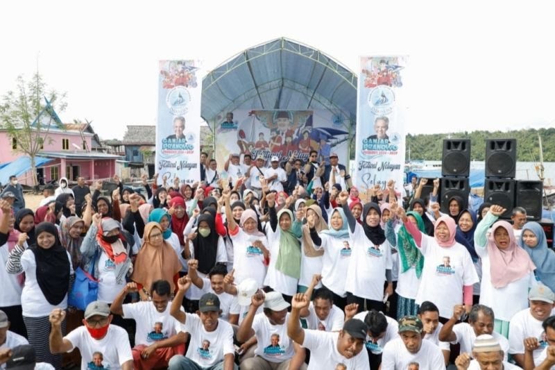 Punya Komitmen Sejahterakan Rakyat, Ganjar Didukung Jadi Presiden oleh Nelayan Selayar