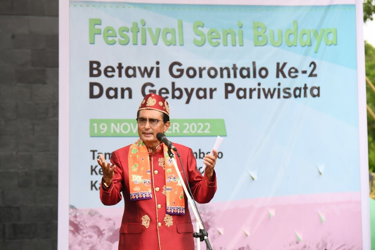 Festival Budaya Betawi Gorontalo Meriah, Fadel Muhammad Ajak Rakyat Cintai Budaya Nasional