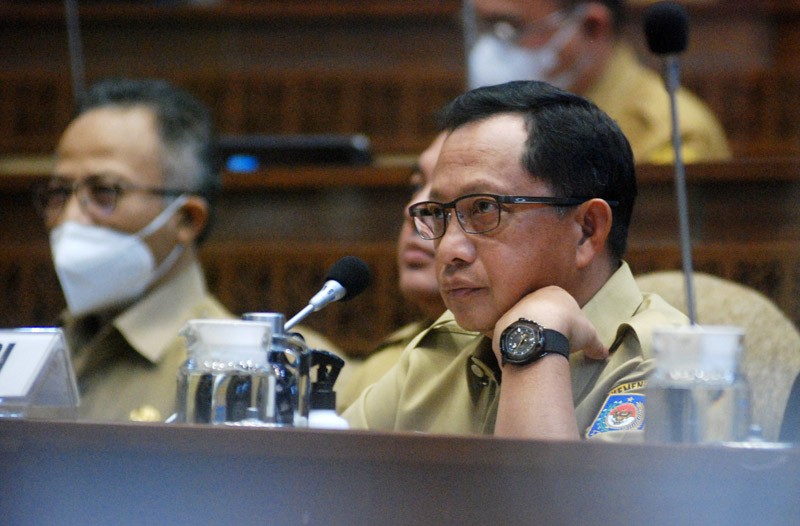 Mendagri Tito Raker Dengan Komisi II DPR