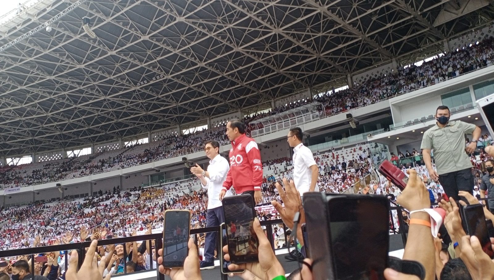 Jokowi: Pemimpin yang Rambutnya Putih Semua, Ini Mikirin Rakyat